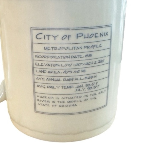 Phoenix Starbucks 2007 Blueprint mug - Picture 8 of 8
